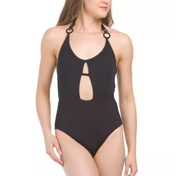 TRINA TURK Monaco Ring Swimsuit - Picture 1 of 2